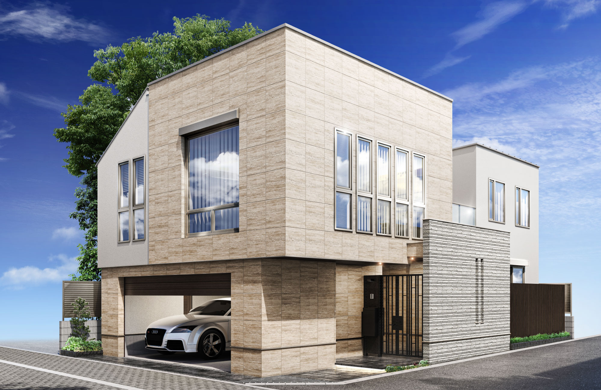 建物完成予想図