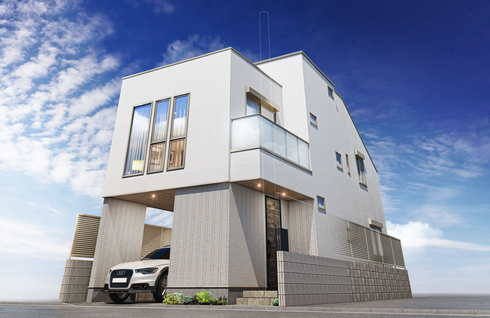 建物完成予想図