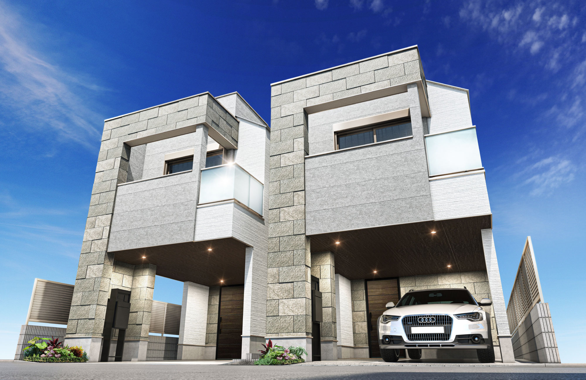 建物完成予想図