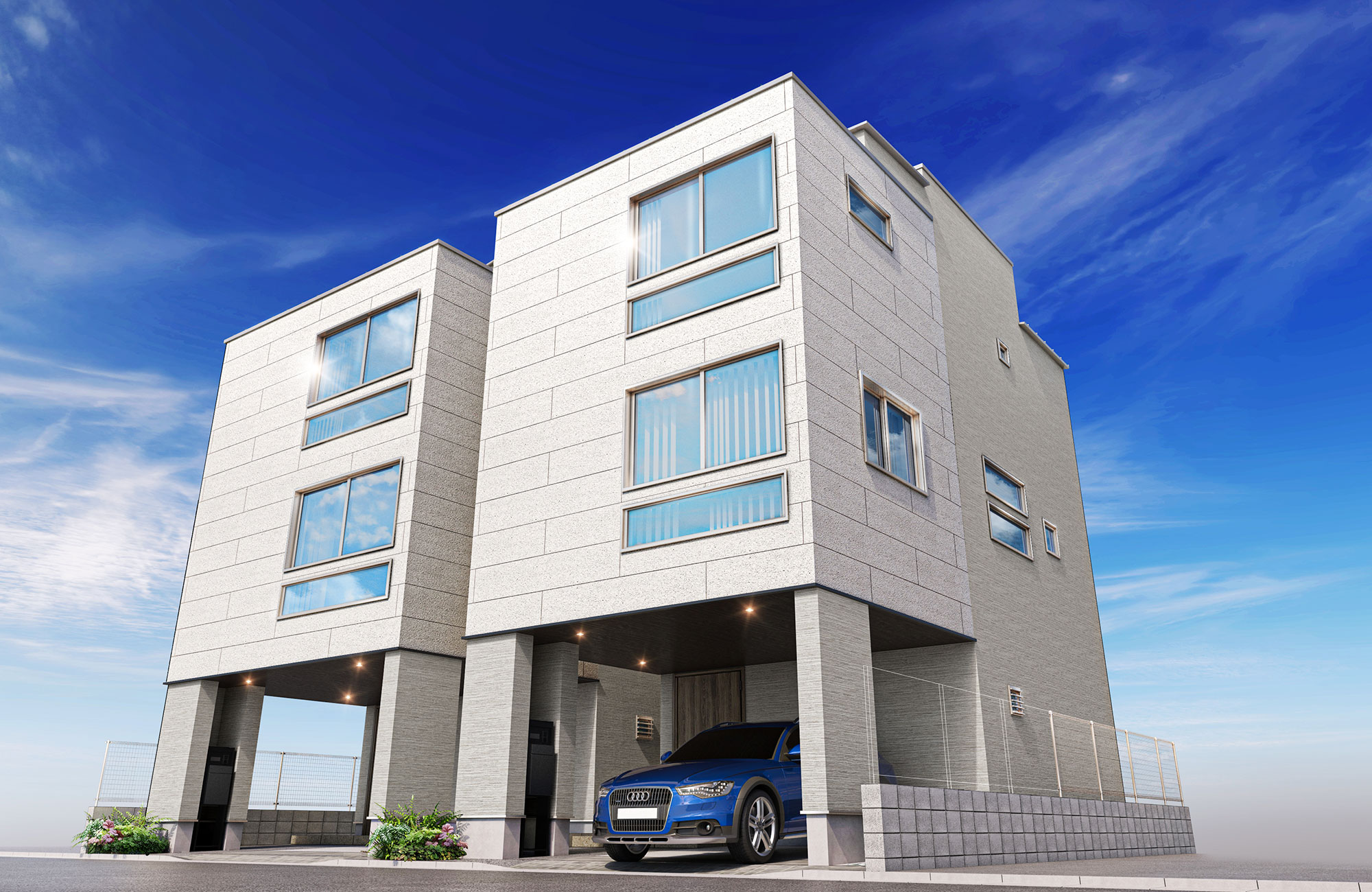 建物完成予想図